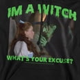 thumbnail image 2 of The Wizard of Oz What's Your Excuse Adult Pull-Over Hoodie, Black, Small, 2 of 4