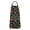 Multicolor Controllers Games-1, variant on Colorful Controllers Games Icons Black Apron-Garden Aprons for Women with Pockets-Cotton Linen Waterproof Kitchen Cooking Gardening Aprons Adjustable for Kitchen,Cooking,BBQ and Salon 33x27 Inch