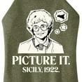thumbnail image 3 of Golden Girls - Picture It Sicily - Juniors High Neck Tank Top, 3 of 5