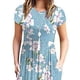 thumbnail image 2 of Vestido suelto de manga corta para mujer (vestido informal largo con bolsillos), 2 of 5