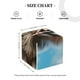 thumbnail image 4 of Fotbe Blue Sky Cute Wolf Porta Pañuelos Decorativo de Cuero, Caja Cuadrada Moderna para Pañuelos Faciales, Organizador y Dispensador 5x5x5'', 4 of 7