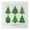 Christmas Square-134, variant on Holiday Entertaining Round Tablecloth 52 Inch, Features an Elastic Edge for Spill-Prone Christmas Buffet Settings and Dinner Parties