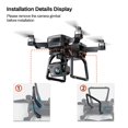 thumbnail image 4 of Tren de aterrizaje para drones Bwine F7/F7GB2/F7GPS, 2 unidades, negro, 4 of 7