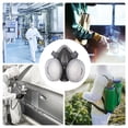 thumbnail image 4 of Máscara de Filtro Autocebante de Media Cara Meterk Respirator, 4 of 6