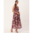 thumbnail image 3 of Moomaya Printed Smocked Dress, Sleeveless Adjustable Strap Maxi Dress, 3 of 10