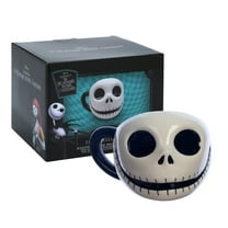 Disney's Tim Burton Nightmare Before Christmas Jack Skellington, Sculpted 16 Oz.Ceramic Mug
