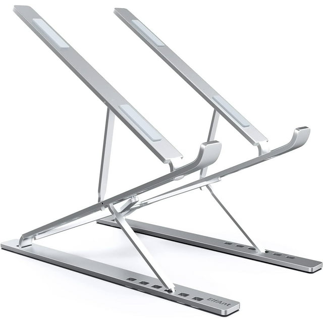 SuperShield Nouveau Support d'Ordinateur Portable Ajustable N8 en Aluminium pour Macbook Tablette Support de Notebook Table Coussin de Refroidissement Support Pliable pour Ordinateur Portable