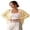 Light Yellow, variant on LMLYSoH Women's Knit Cardigan Solid Color Long Sleeve Open Front Sweater