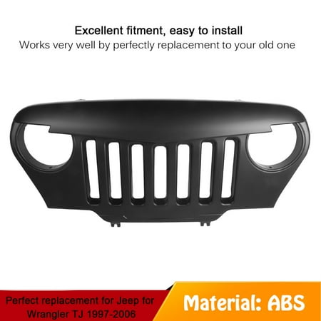 Excellent Grilles For Jeep For Wrangler TJ 1997-2006 Vehicle Front Grill