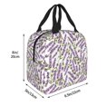 thumbnail image 4 of Kdxio Lavender Flowers Print Insulated Lunch Bag,Reusable Tote Lunch Box for Women Men,Leakproof Cooler Lunch Bags for Work Office Travel Picnic, 4 of 6