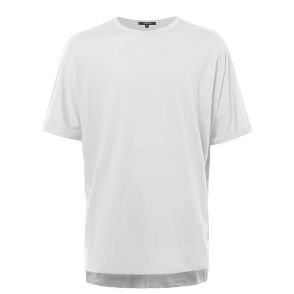 FashionOutfit Men's Dolman Tee With High-Low Hem