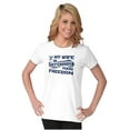 thumbnail image 4 of US Navy Logo Wife Defending Freedom Women's T Shirt Ladies Tee Brisco Brands S, 4 of 5