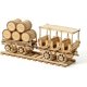thumbnail image 1 of Kit Modelo de Madera para Construir, Camión Barril de Vino, Rompecabezas 3D de Madera, Madera para Adultos, 1 of 5