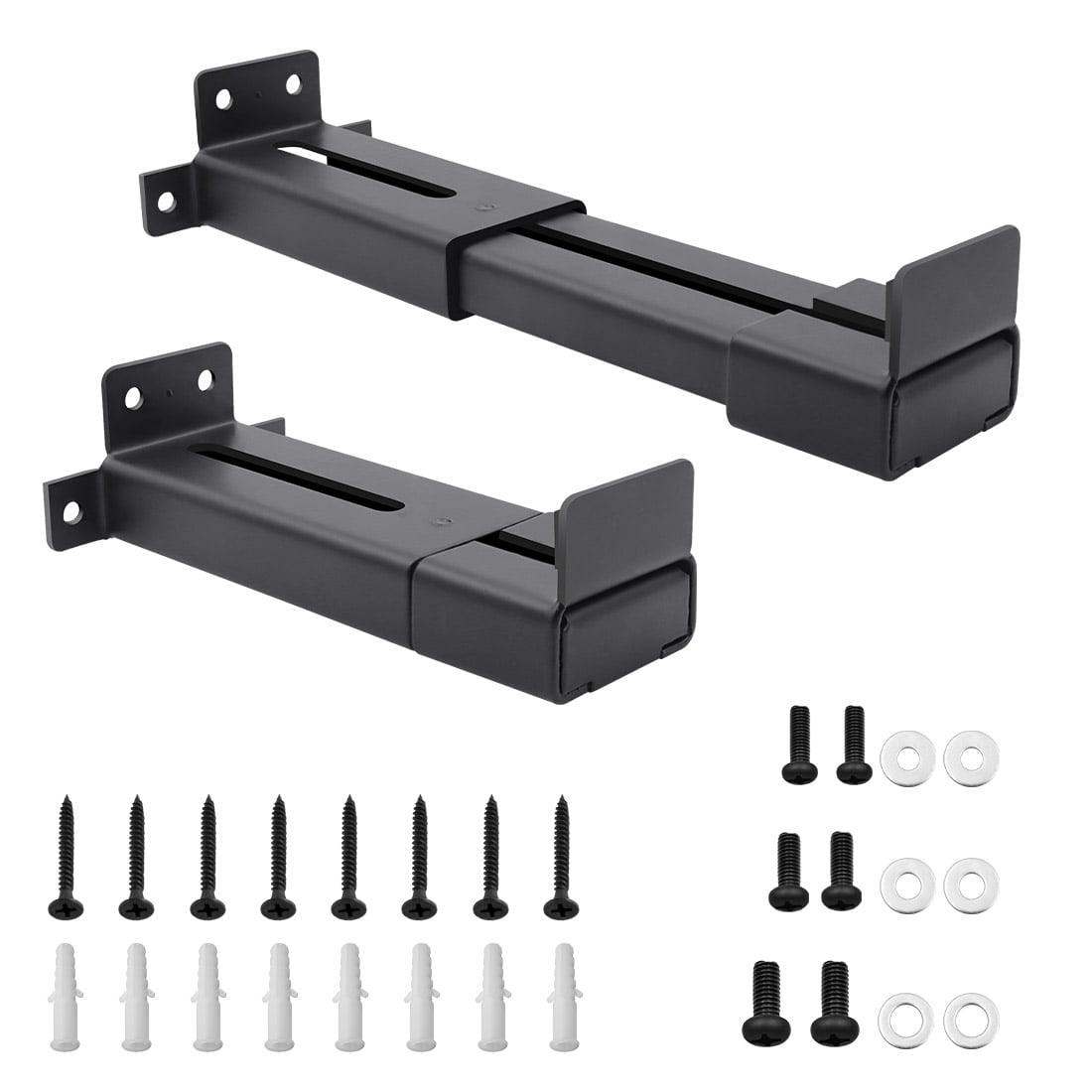 Adjustable Universal Sound Bar Wall Mount Brackets Compatible with JBL