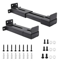 Adjustable Universal Sound Bar Wall Mount Brackets Compatible with JBL/ for LG/ for Nakamichi/ for Onn/ for Polk/ for Roku/ for Samsung/ for S-ony/ for TCL/ for Vizio/ for Yamaha