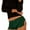 Green, variant on ZRBYWB Women's Shorts Sexy Micro Shorts For Women Low Waist Side Slit Mini Boy Shorts Slim Pajamas Shorts Bottoms Sleepwear Outdoor Summer Shorts