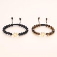 thumbnail image 3 of Shiqi-Bracelets Assortis pour Couple en Onyx Mat Pierre, 3 of 4