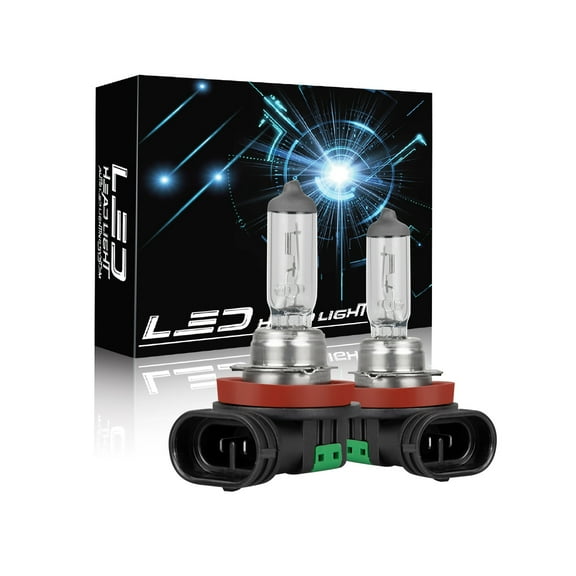 IHNZCB  H11 Basic Auto Halogen Headlight Bulb Replacement 3400K Bright White