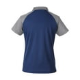 thumbnail image 5 of Team 365 TT21CW Women's Command Snag-Protection Colorblock Polo-Sport Dark Navy Heather/ Sport Graphite-S, 5 of 6