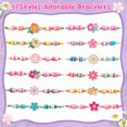thumbnail image 4 of Pulsera KELENO, 12 unidades, con forma de flor ajustables para niños, 4 of 8