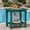 GREEN, variant on Cobiod 14 x 18.4 Inch Double Tier All Weather Patio End Table HDPE Outdoor End Table for Porch Lawn Poolside Fire Pit Durable Fits Adirondack Chairs,white