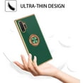 thumbnail image 3 of for Samsung Galaxy Note 10 Plus Case with Ring Holder Kickstand 360 Degree Rotation  Car Finger Soft TPU Slim Cover Protective Phone Case for Samsung Note 10 Plus 5G/4G, Dark Green, 3 of 16