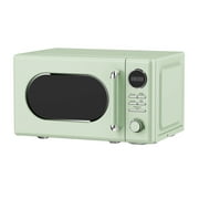Magic Chef 0.7-cu. ft. 700-Watt Retro Countertop Microwave and 1.6-cu. ft. Energy-Star Certified Retro Mini Fridge Kit, Green