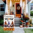 thumbnail image 5 of Happy Halloween Gnomes Garden Flags 12x18 Double Sided Welcome Halloween Yard Flag for Outside Decor Holiday Outdoor Decorations for Home, 5 of 6