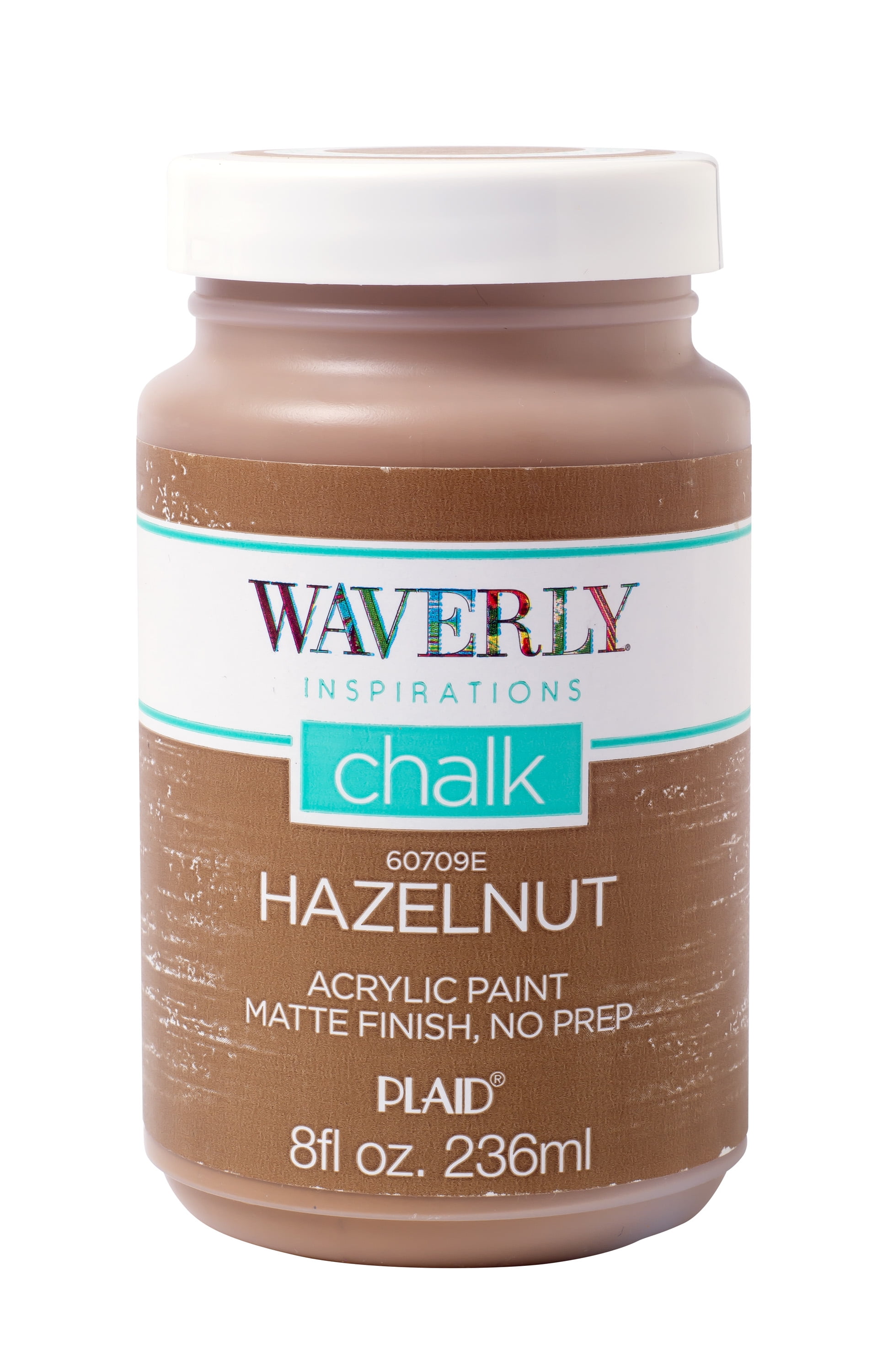 Waverly Inspirations 60709E Chalk Paint, Ultra Matte Finish, Hazelnut