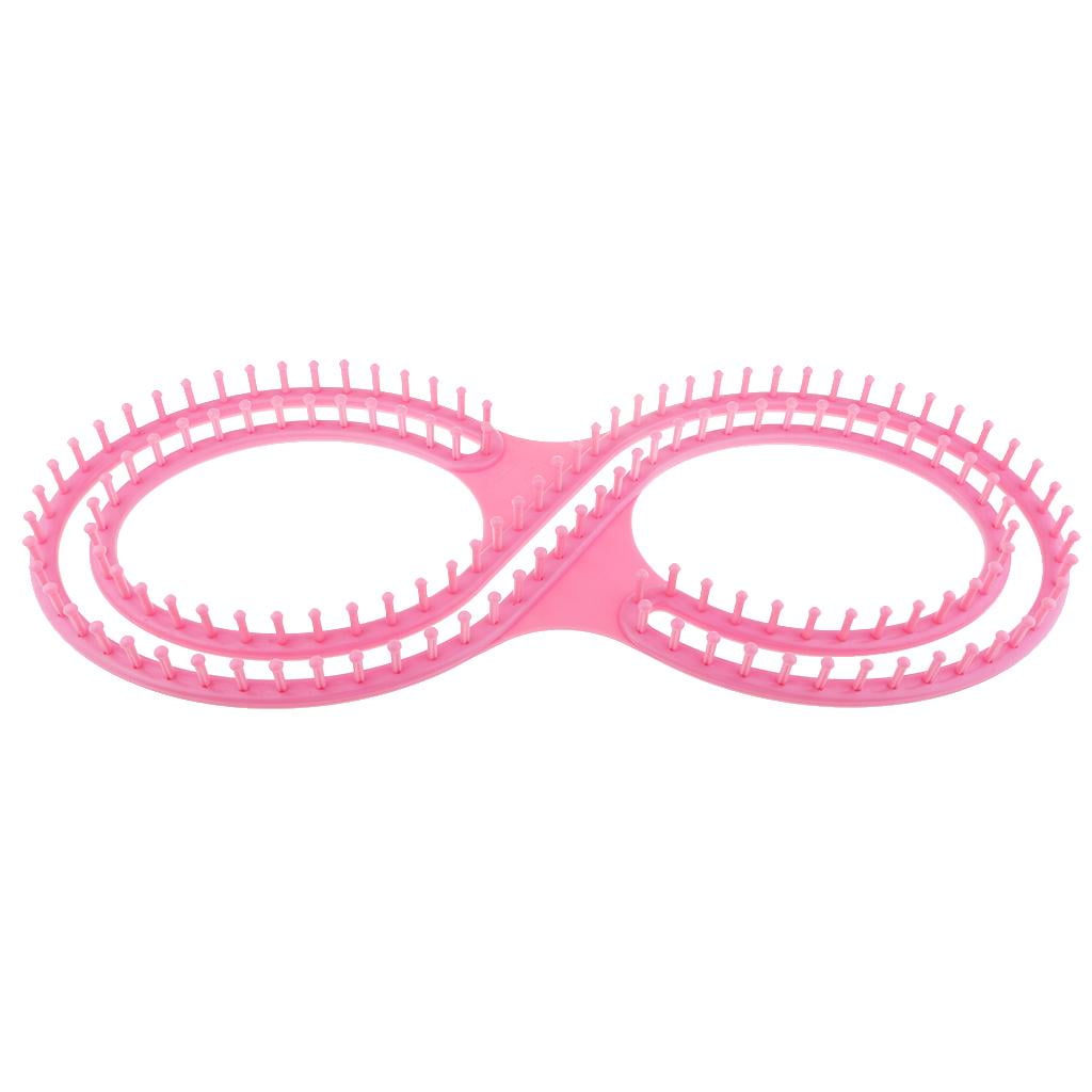 4pcs 8 Shape Loom knitting Board DIY s Knitting s Pink