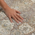 thumbnail image 3 of Addison Rugs Mayfield Premium Machine Washable Traditional Global Mocha Round Rug, 8' x 8', 3 of 8
