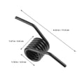 thumbnail image 2 of Supvox 2Pcs Heavy Duty Steel Reinforcement Springs for Hydraulic Floor Jack Handle Replacement, 2 of 7