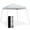White, variant on Costway 10x10ft Patio Outdoor Instant Pop-up Canopy Slanted Leg UPF50+ Sun Shelter Pink