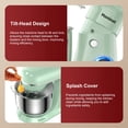 thumbnail image 4 of Honinst Stand Mixer, 4 QT 10+P Speeds with Tilt-Head Electric Mixer, 3-In-1 Kitchen Mixer with Dough Hook, Whisk, Beater, Bowl for Baking, Cake and Most Home Cooks, 4 of 8