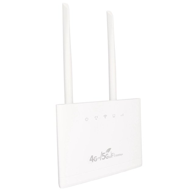 Enrutador De Módem 4G LTE Desbloqueado Con Ranura Para Tarjeta SIM, Punto De Acceso De Módem 4G LTE, Enrutador WIFI De Viaje 300Mbps 4G CPE WIFI Enrutador Con Antena