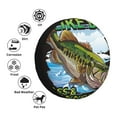 thumbnail image 4 of Lsque i like big Bass & i cannot lie Pattern Tire Covers - Tough Tire Wheel Protector for Truck, SUV, Trailer, Camper, RV-14 inch, 4 of 6