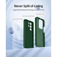 thumbnail image 3 of for Samsung Galaxy S23 Ultra Case, with Full Camera Cover Protection，Liquid Silicone Slim Shockproof Protective Phone Case [Microfiber Lining] (Alpine Green), 3 of 6