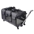 thumbnail image 1 of Sac pour Chat, Nouveau Chariot pour Animal Portable, Roue Universelle Détachable, Respirant, Pliable, Grande Capacité, Sac pour Animal, 1 of 7