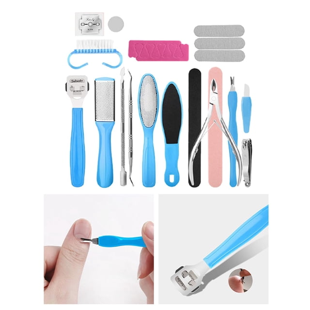 Removedor de talón Shamjiam 19 Uds Dispositivos para el cuidado de las uñas de los pies