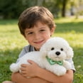 thumbnail image 6 of DGMIOCS Plush Stuffed Dog Adorable Poodle Stuffed Animal Toys, Soft & Realistic Gift for Kids, 11 inch, 6 of 6