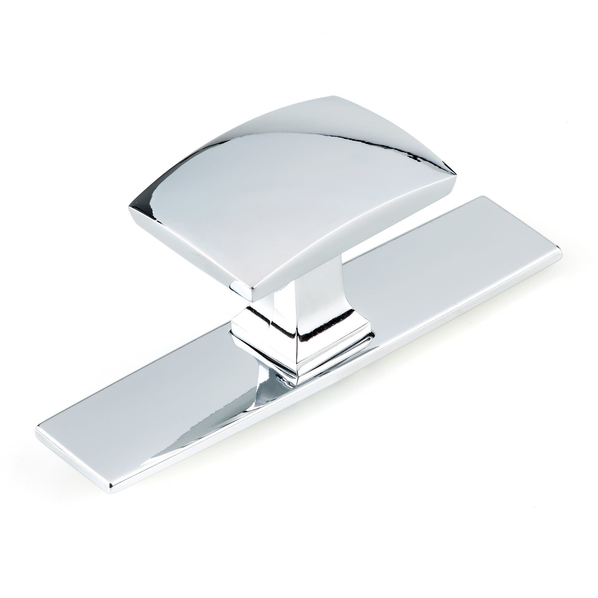 Richelieu Bp224543 39/16" Rectangular Knob Chrome