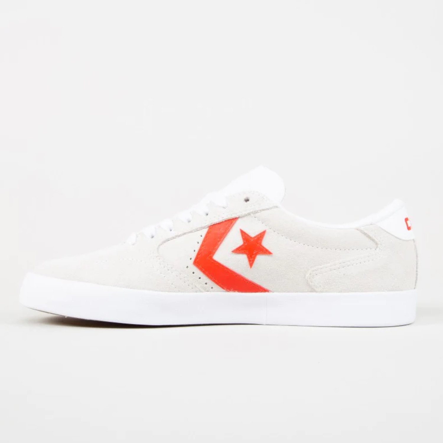 Men's CONVERSE CONS CHECKPOINT PRO OX (WHITE/HABANERO RED/WHITE)