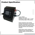 thumbnail image 4 of Digital Box LED Controller of Heat Press Machine, Heat Press Machine Temperature Control Box (Below 2800W), for T-Shirts/Mug/Plate/Cap/Cup Heat Press Machine. 110V/220V, 4 of 5