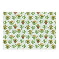 thumbnail image 1 of Cinco de Mayo Cutting Board, Funny Mexican Cactus Characters, Decorative Tempered Glass Cutting and Serving Board, in 3 Sizes, by Ambesonne, 1 of 2