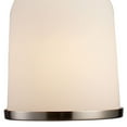 thumbnail image 5 of Elk Lighting Brooksdale Pendant in Satin Nickel and White, 5 of 7