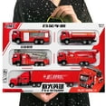 thumbnail image 4 of Esaierr Baby Toddler Toys Small Construction Construction Truck Toys Alloy Toy Sets Skid Row Car Model Toys Boys Toys 5PCS, 4 of 7