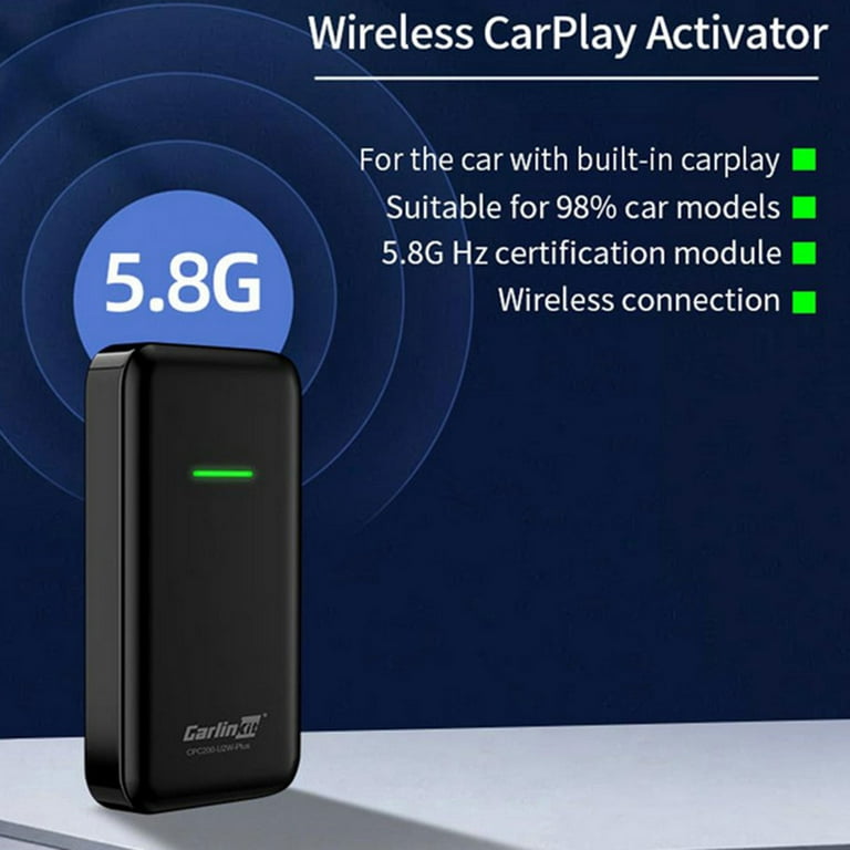 Waroomhouse Mini Wireless Carplay Box Plug Play Bluetooth