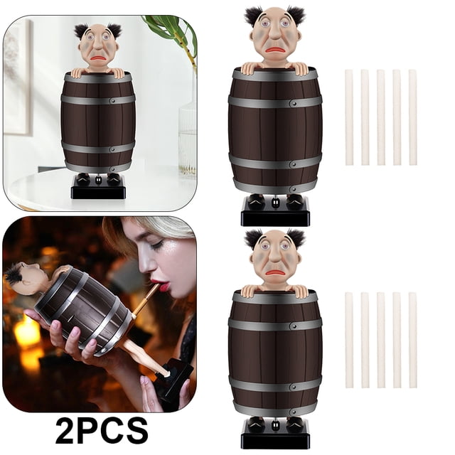 Soporte para Caja Cigarrillos Dispensador Creativo Juguete Broma Regalo (tío) 2 Uds.