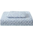thumbnail image 6 of Mellanni Bedspread Coverlet Set Laced Sky Blue - Reversible Bedding Cover - Oversized Quilt Set, 2 Piece, Twin / Twin XL, Laced Sky Blue, 6 of 7