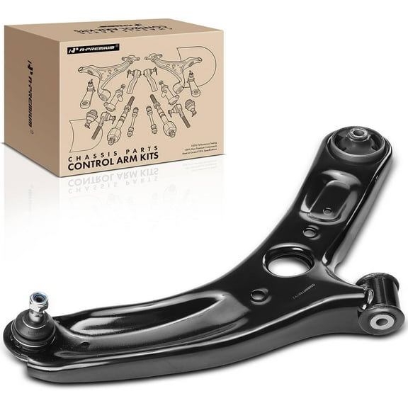 A-Premium Front Left Lower Control Arm with Ball Joint & Bushing, Compatible with Kia Forte 2014-2018, Forte Koup 2014-2017, Forte5 2014-2018